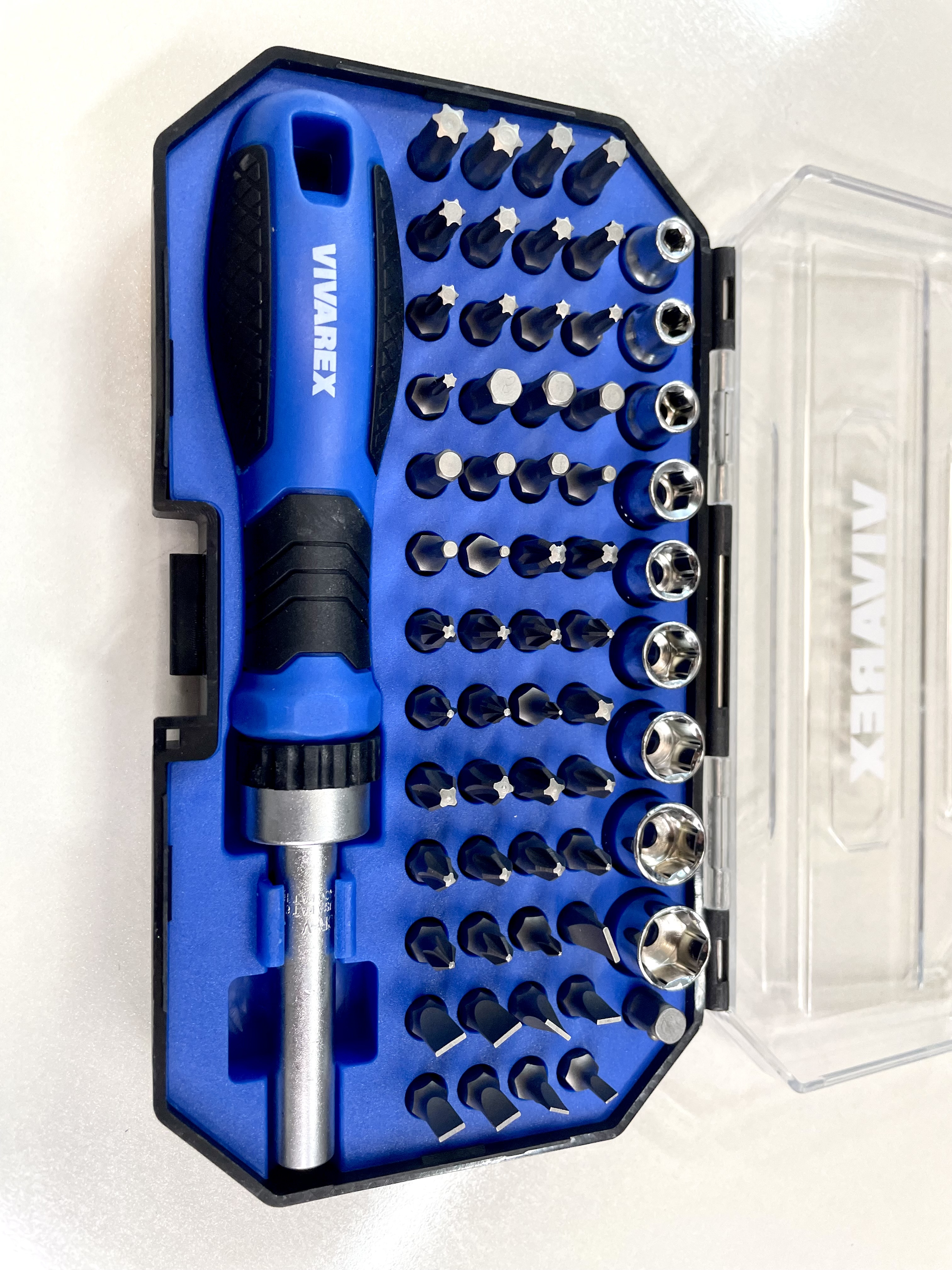 مجموعه 63 پارچه ست بکس و پیچ گوشتی ویوارکس مدل VR6365-SD