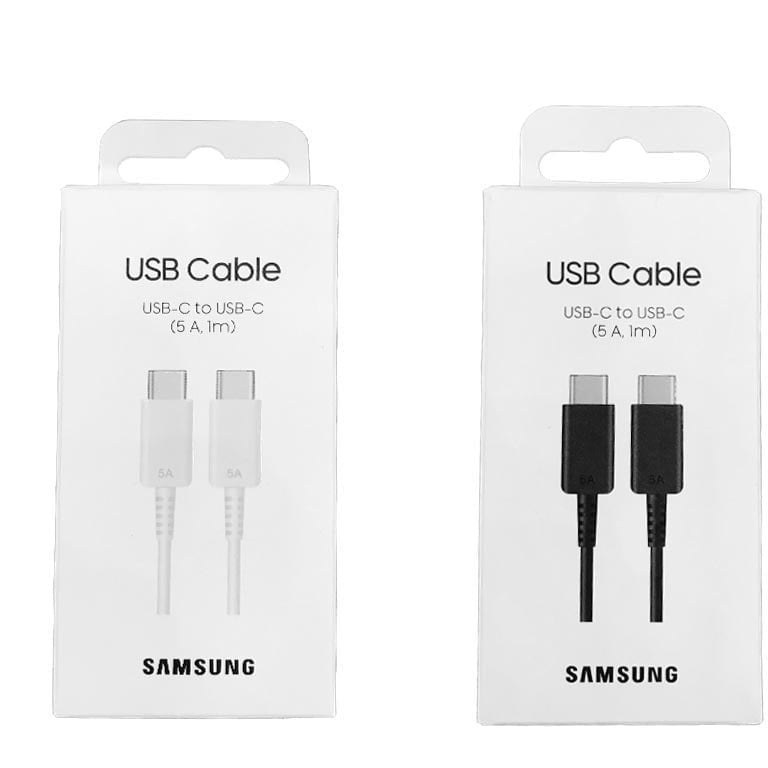 کابل شارژ اصلی سامسونگ 1 متر 5 آمپر USB-C به USB-C